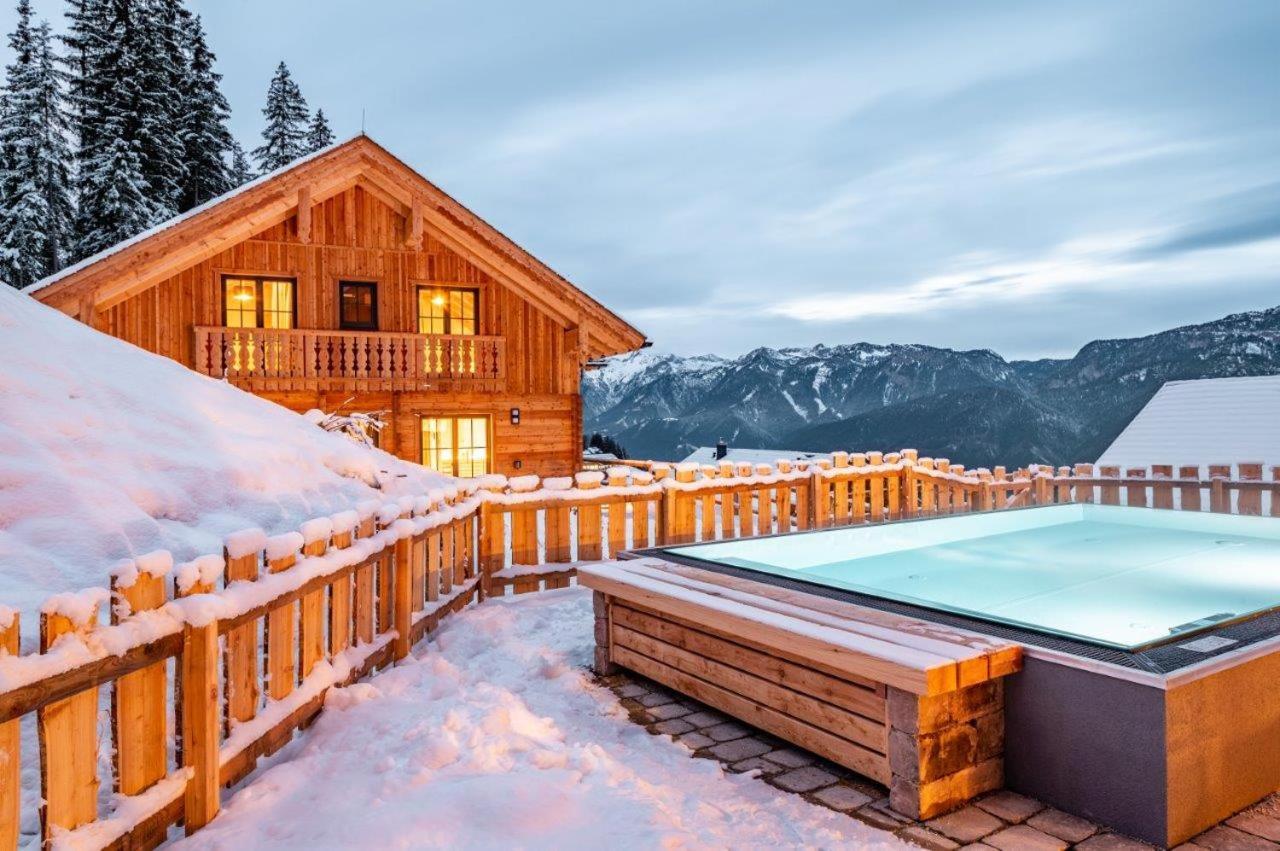 Poolchalet Dachsteinblick Pruggern Exterior photo