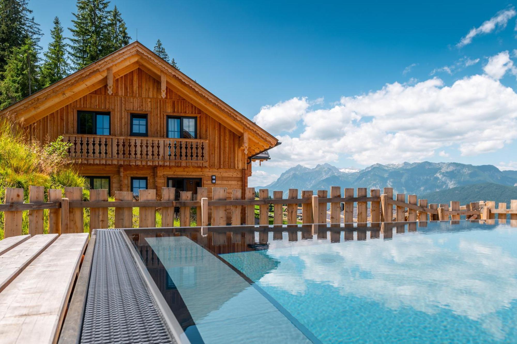 Poolchalet Dachsteinblick Pruggern Exterior photo
