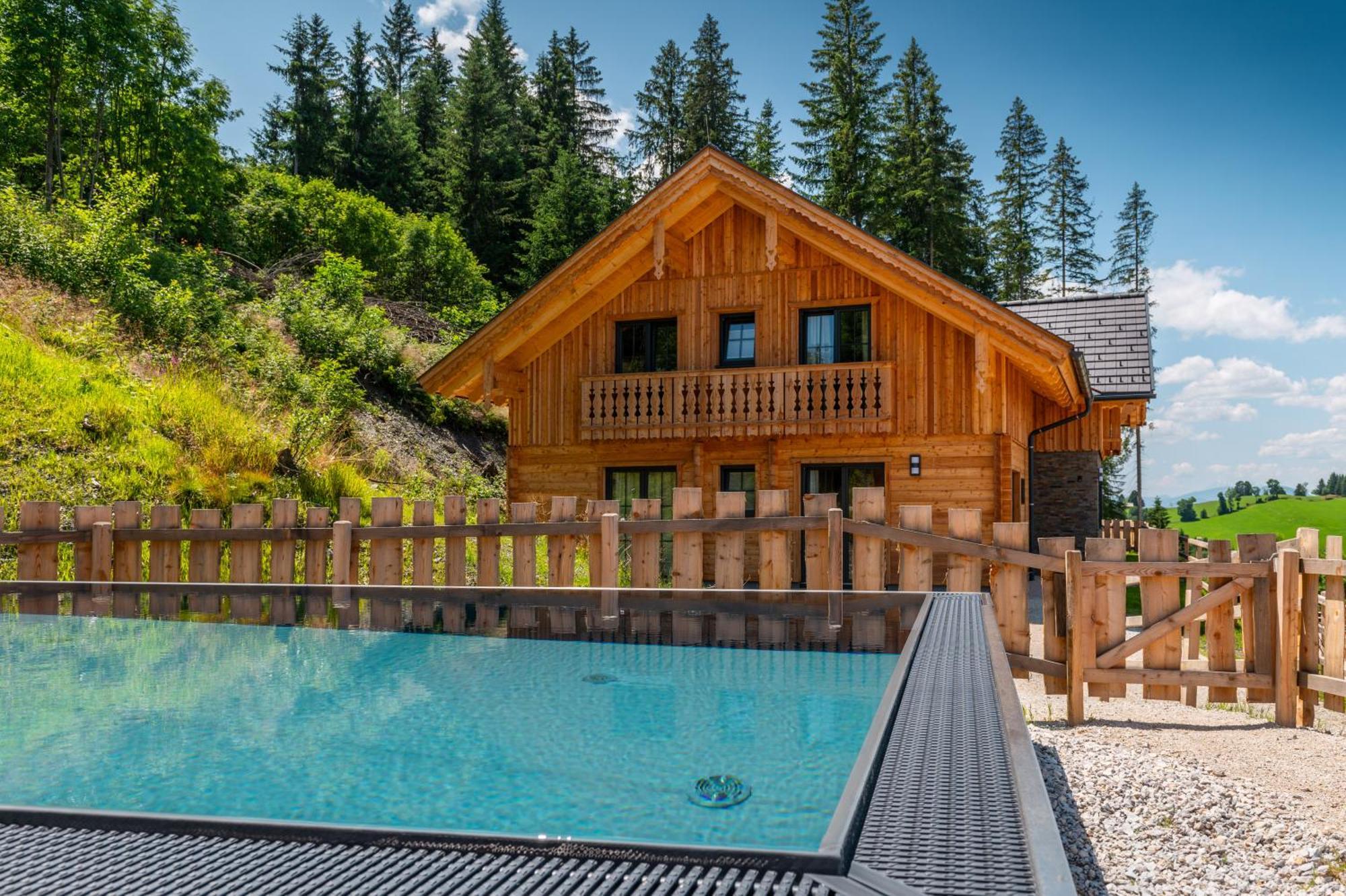 Poolchalet Dachsteinblick Pruggern Exterior photo